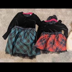 Matching Christmas dresses